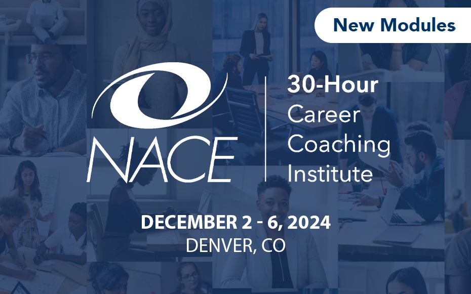 2024 NACE 30-Hour Career Coaching Institute Registration